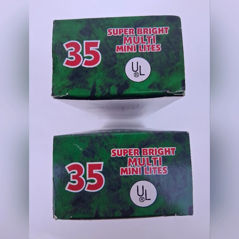 Super Bright Multi Mini Lites - 35 Count